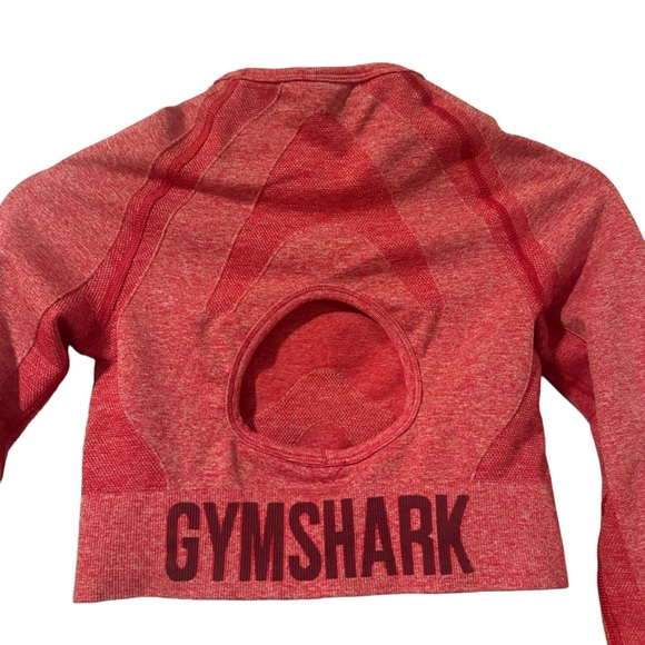 GYMSHARK Crop Long Sleeve-Small - Picture 3 of 4